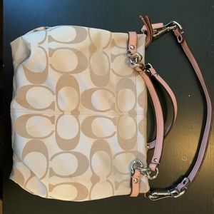 Coach shoulder / tote purse
